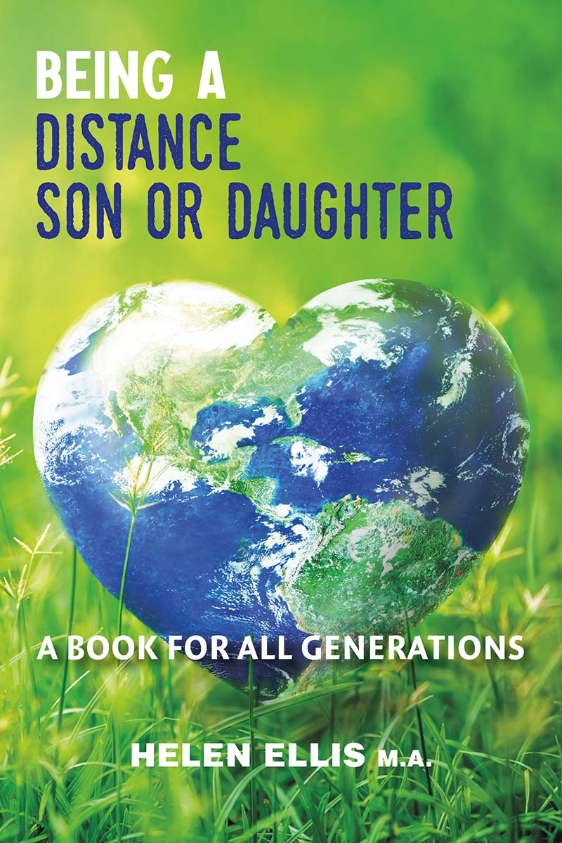 Being a Distance Grandchild by Helen Ellis book cover