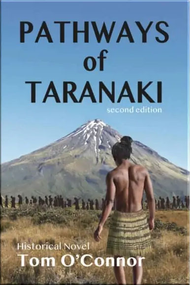 Pathways of Taranaki by Tom OConnor book cover<br />
