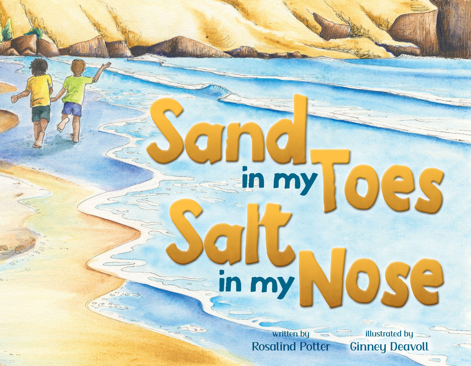 Sand in my Toes, Salt in my Nose English book cover