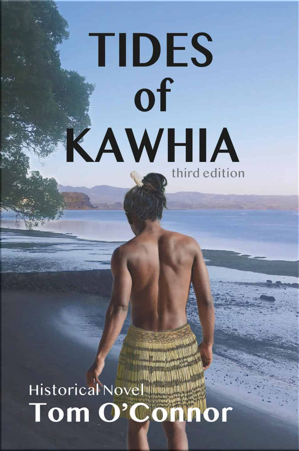 Tides of Kawhia by Tom OConnor book cover<br />
